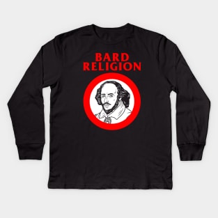 Bard Religion Kids Long Sleeve T-Shirt